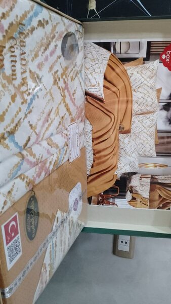 Draps de 6 pieces 100% coton en provenance d'Égypte