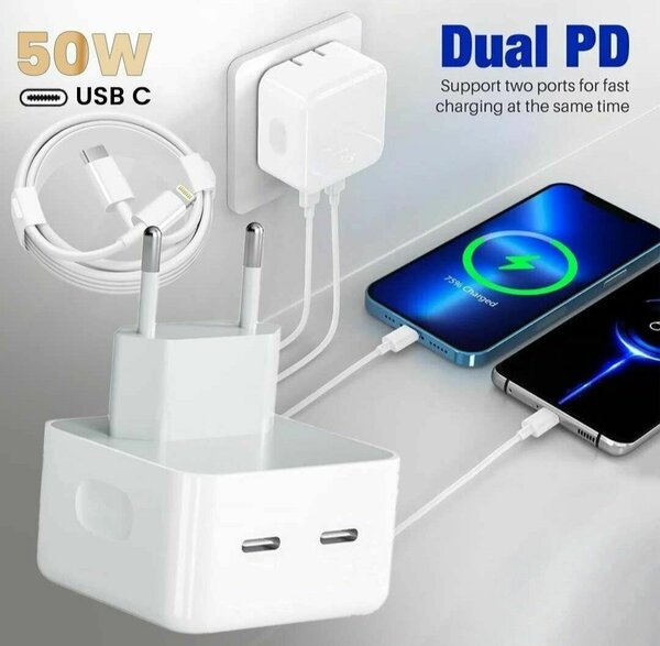 Chargeur Rapide USB-C 50W