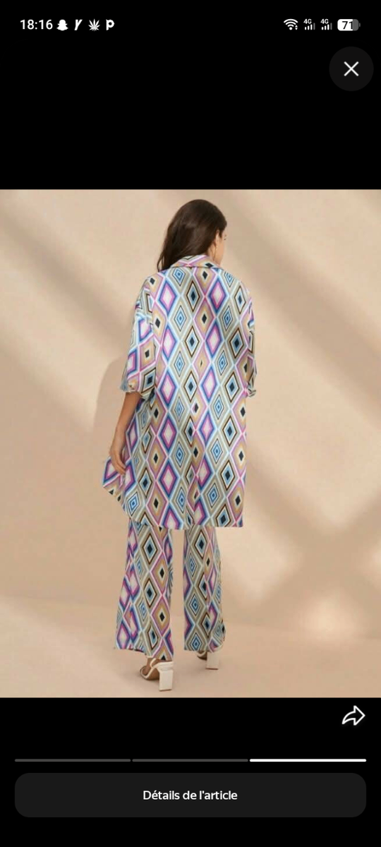 Ensemble bohème géométrique