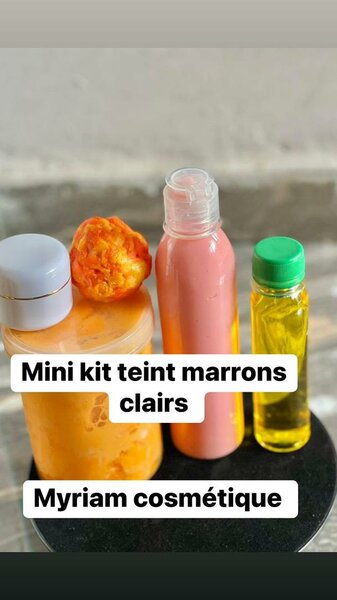 Mini gamme marron claire
