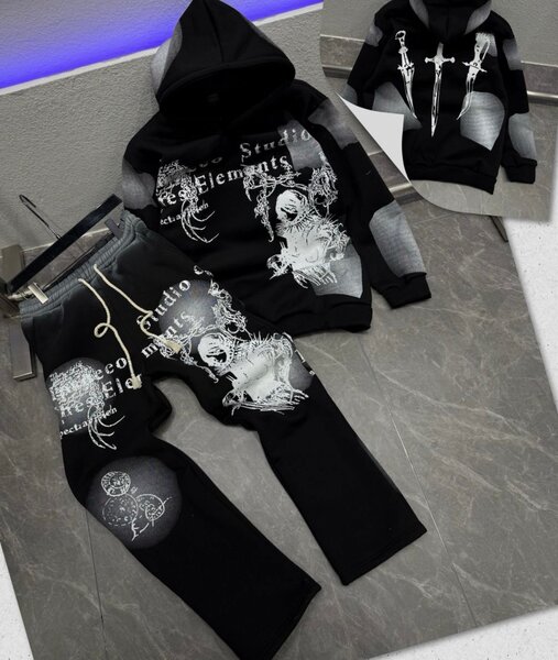 Ensemble Streetwear À Capuche