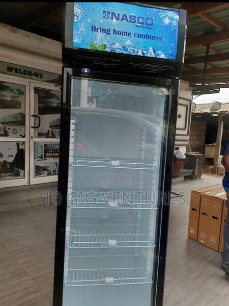 Nasco 360L Single Door Display Fridge