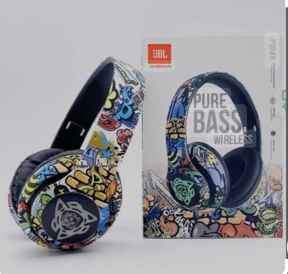 Casque multicolore