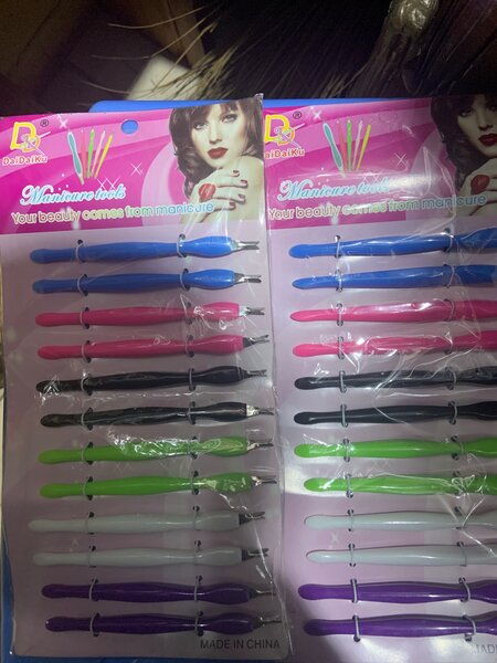 Colorful Nail Art Tools Set