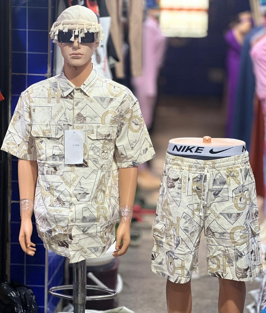 Ensemble tendance été homme