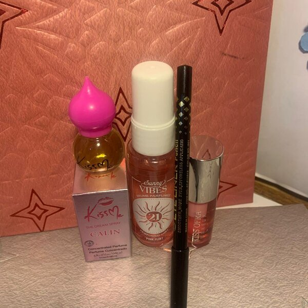 Coffret parfum et maquillage