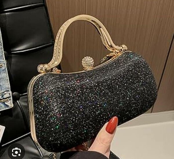 Sac à main élégant pailleté