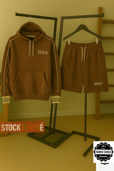 Ensemble de sport POLO marron