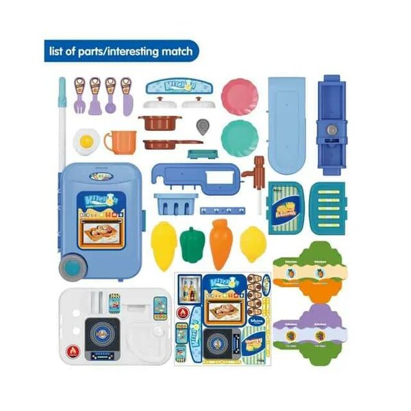 Ensemble de jouets de cuisine Toys N Smile pour enfants, jeu