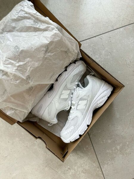 Baskets blanches en cuir