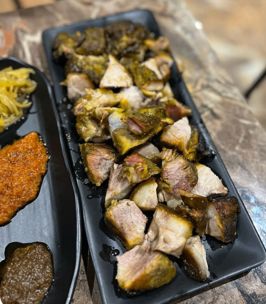 PORC AFRICAIN BRAISÉ