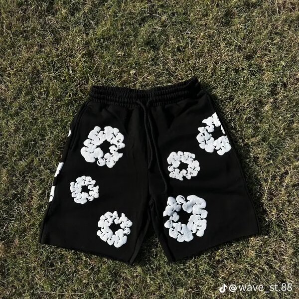 Denim Tears X black saints shorts