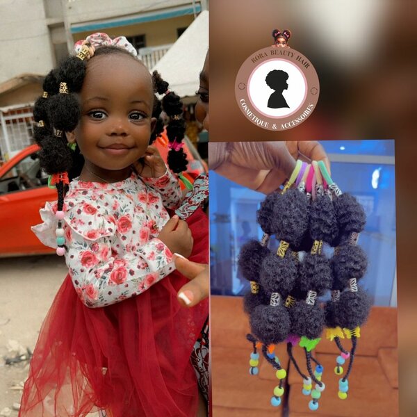 Postiche afro premium