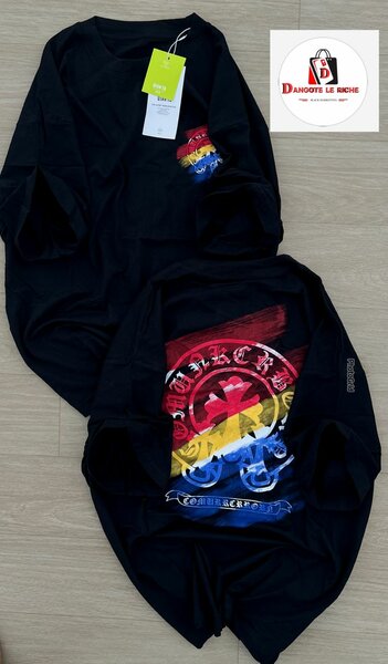 T-shirt noir graphique