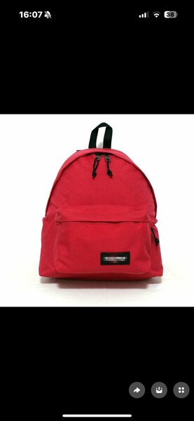 Sac à dos rouge classique