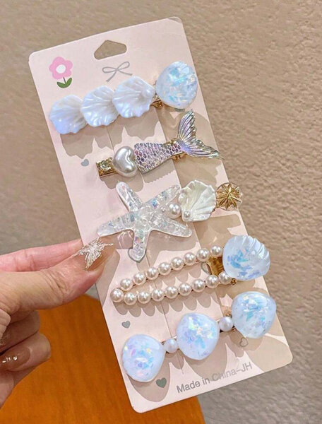 Épingles à cheveux florales colorées