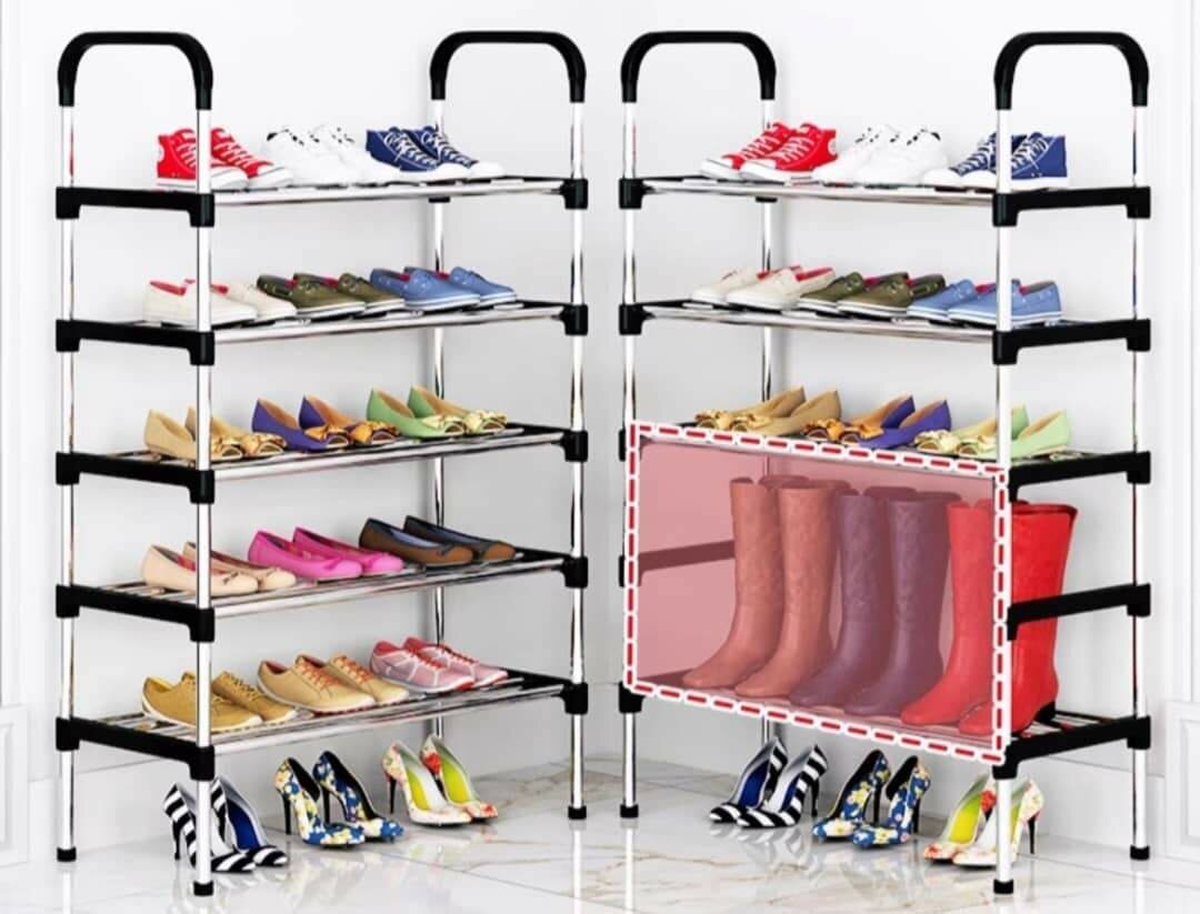 Étagère de rangement de chaussures à 6 niveaux