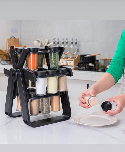 19 pieces spice rack