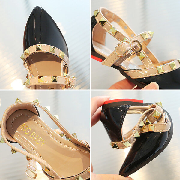 Mistalent Little Princess Kids sparkle and classic shoes