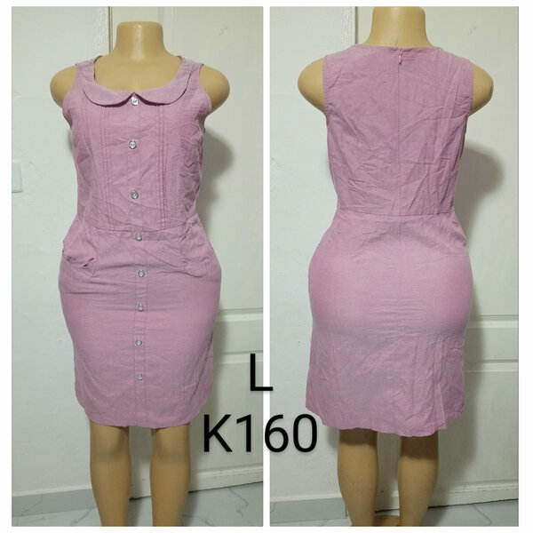 Women's light lilac dress, size L