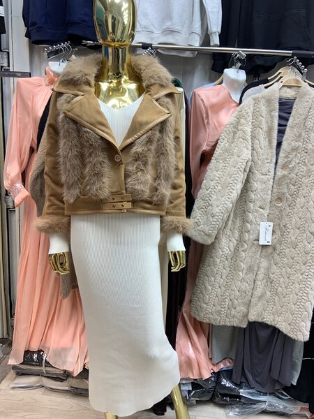 Дубленка из замша