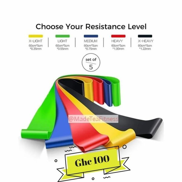 5pcs Resistance Bands