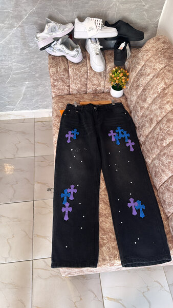 Jeans streetwear artistiques