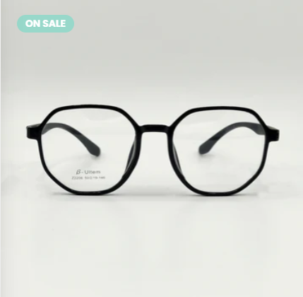 Hexagon Black Unisex Frame