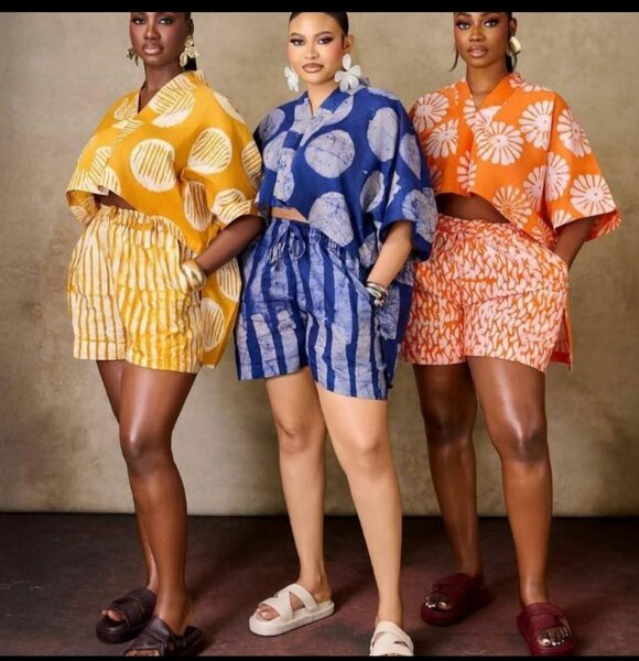 Ensemble d'été coloré