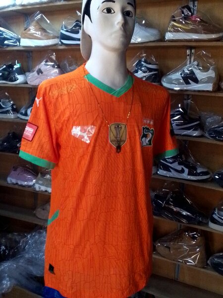 Maillot Équipe Football Orange