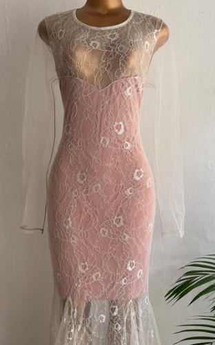 Kiki Riki lace maxi dress