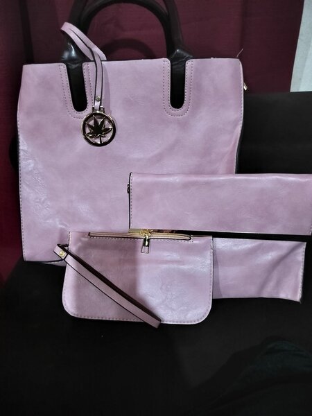Women's bag in peach