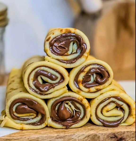 Crêpes au chocolat