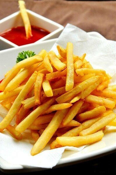 Frites croustillantes maison