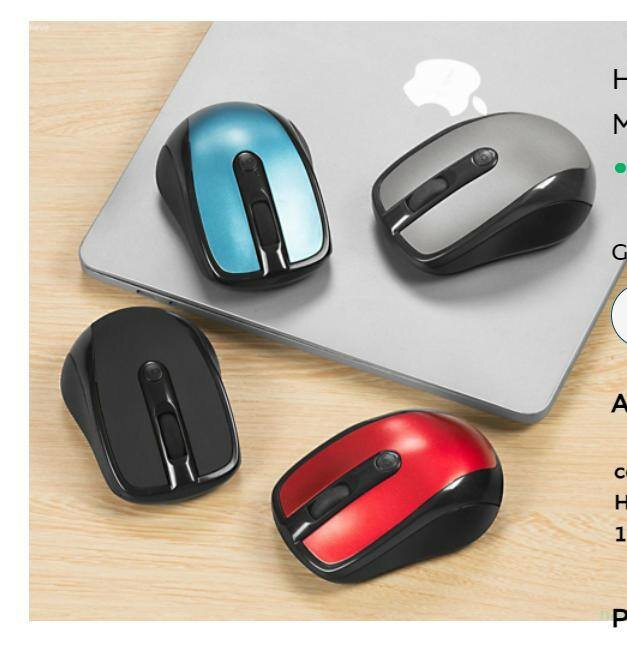 HP wireless mouse