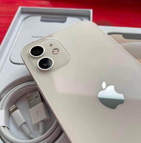 iPhone 12 simple  Blanc