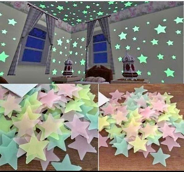 Étoiles Lumineuses Murales