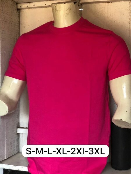 T-shirt Rose 100% coton