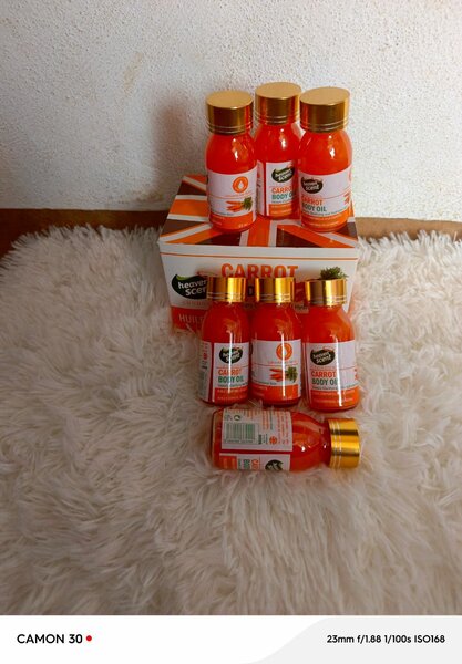 Huile de Carotte pour le Corps