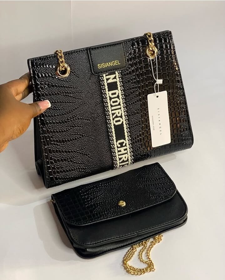 Black Dior Dupe Bag