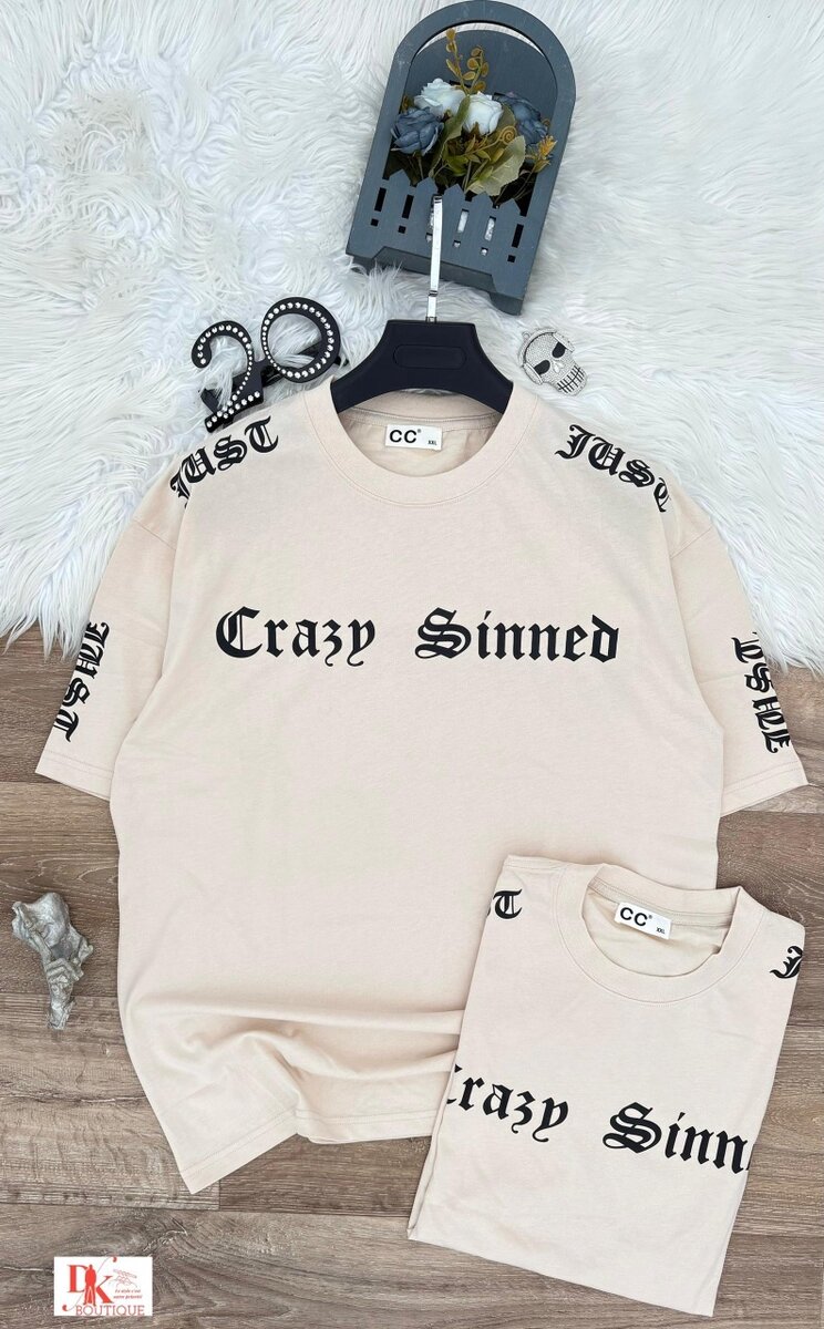 T-shirt Unisexe Just Crazy