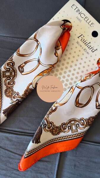 Silk vintage scarves