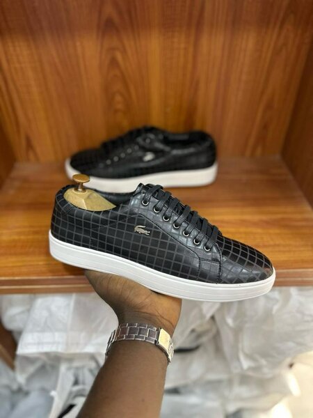 Sneakers en cuir élégant