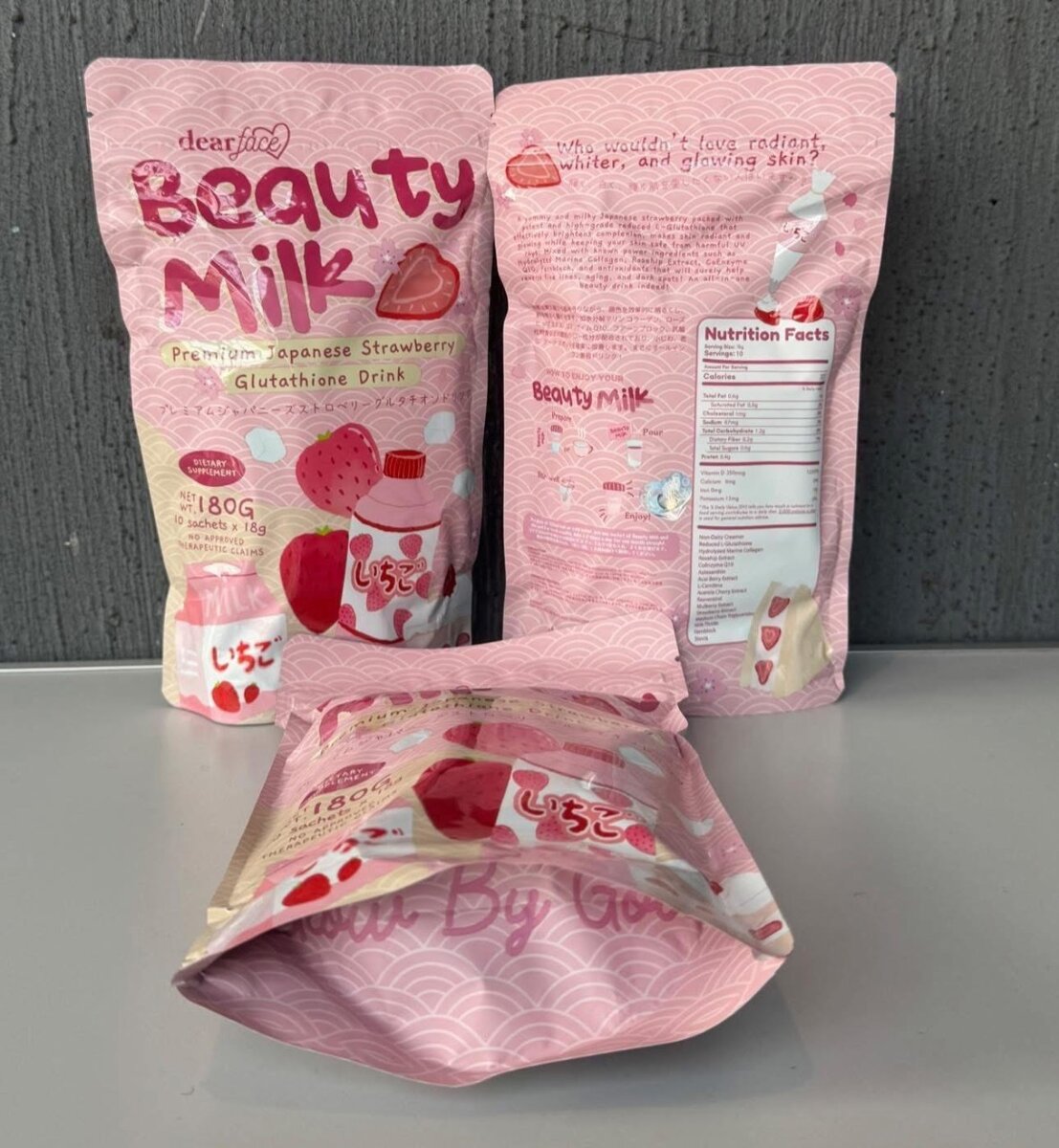 Beauty Milk Lychee Collagène