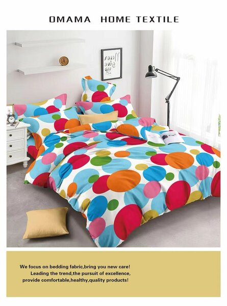 bedsheet with 2 pillowcases