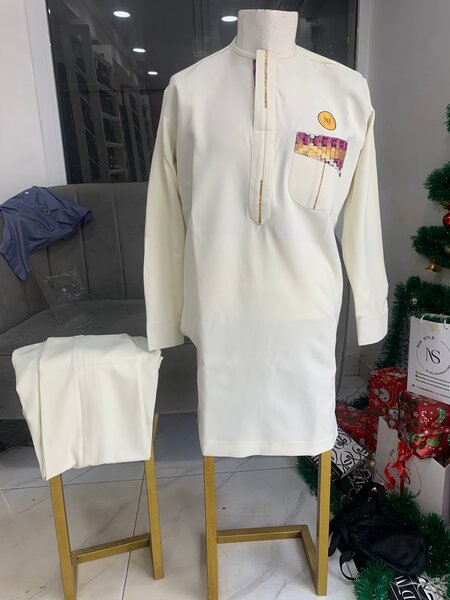 Tunique homme manches longues