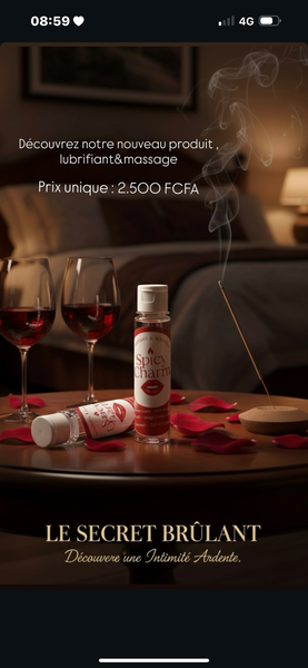 Lubrifiant et Massage Sensuel