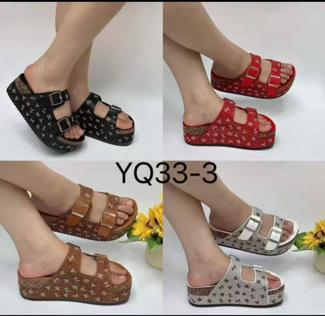 Sandales compensées mode