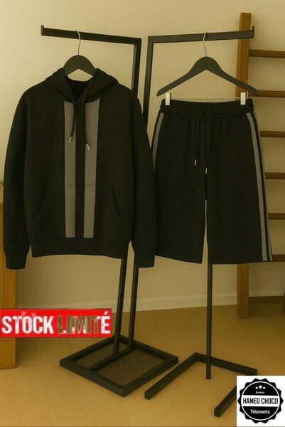 Ensemble Hoodie et Short Polo