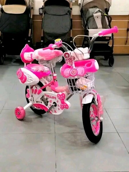 Vélo Enfant Fille Rose